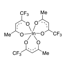 Indium (III) trifluoroacetylacetonate Chemical Structure